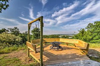 Lamar Cabin  Deck with Hot Tub Lake  Mtn Views