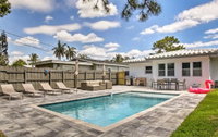 3 Bedrooms Oasis House with Pool in Ft Lauderdale Orlando Tourists