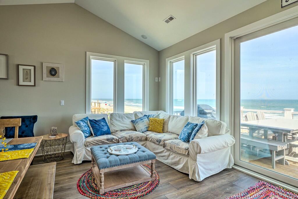 Beachfront Oasis - 2 Huge Decks, BBQ And Views! - thumb 3