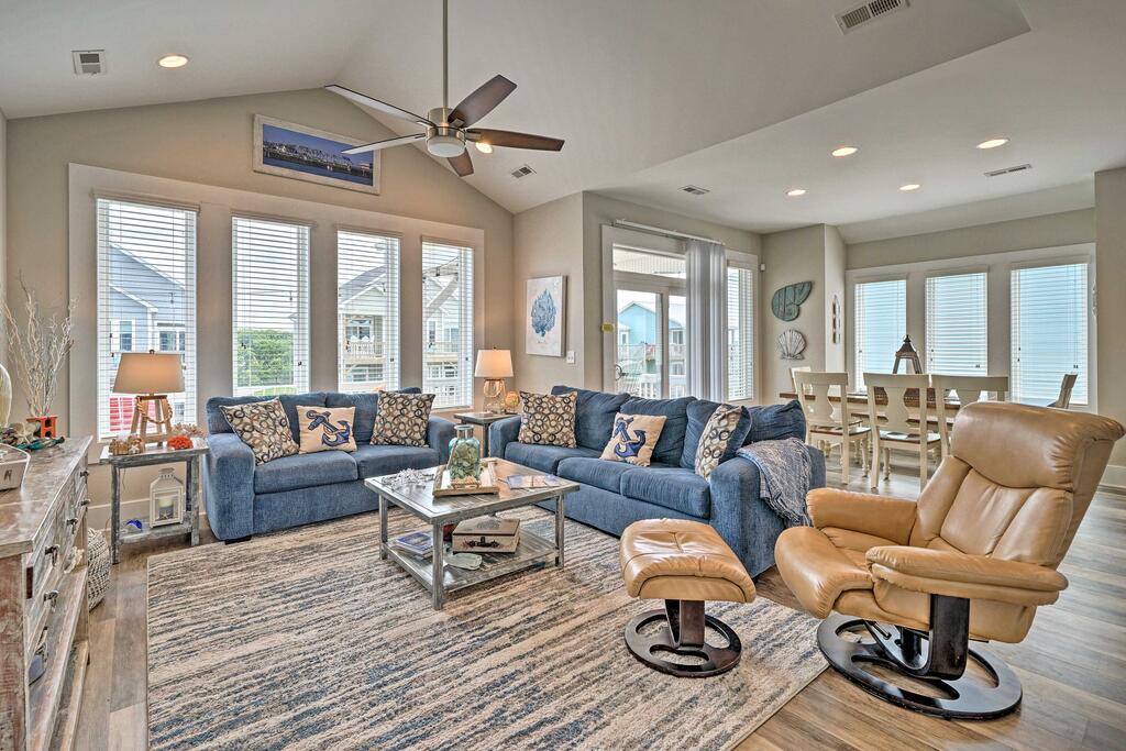 Charming Surf City House W/Elevator, Walk To Beach - thumb 2