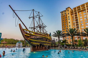 Disney Spring Area/Pirate Boat Pool