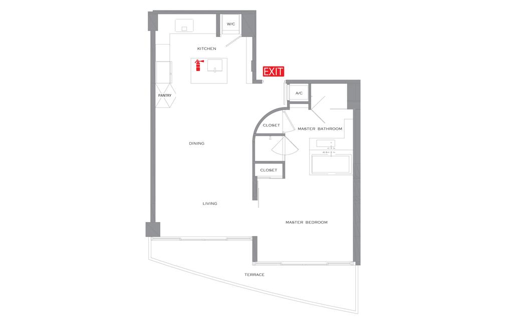 Modern Luxury Beach Hotel Large 1 Bedroom With Views 1803 - thumb 3