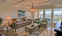 Panoramic Island View NEW 1 BR spacious condo in beachfront resort Pet Friendly Orlando Tourists
