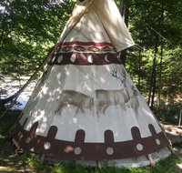 Sioux Tipi on Chloes Lake - Orlando Tourists