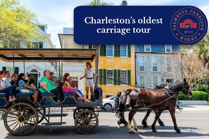 Evening Horse-Drawn Carriage Tour Of Downtown Charleston - thumb 0