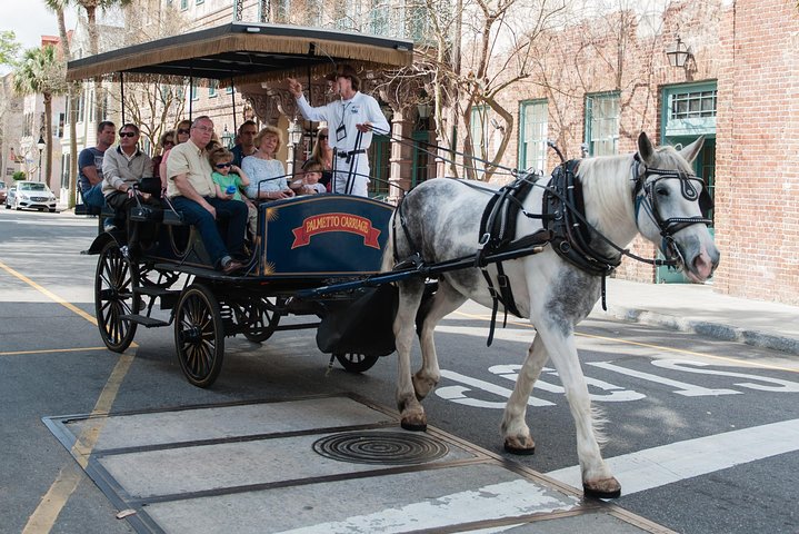 Evening Horse-Drawn Carriage Tour Of Downtown Charleston - thumb 1