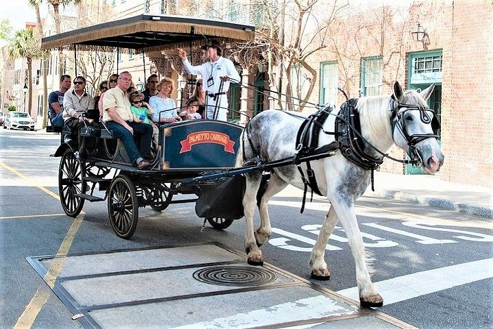 Evening Horse-Drawn Carriage Tour Of Downtown Charleston - thumb 2