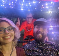 Private Pedicab Karaoke Cruising in Downtown Raleigh - Orlando Tourists